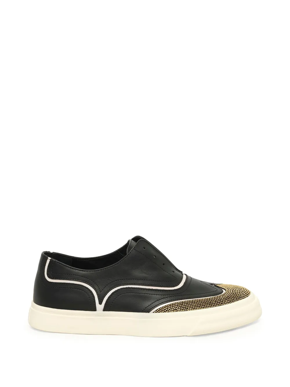 Giuseppe Zanotti crystal-embellished sneakers Zwart