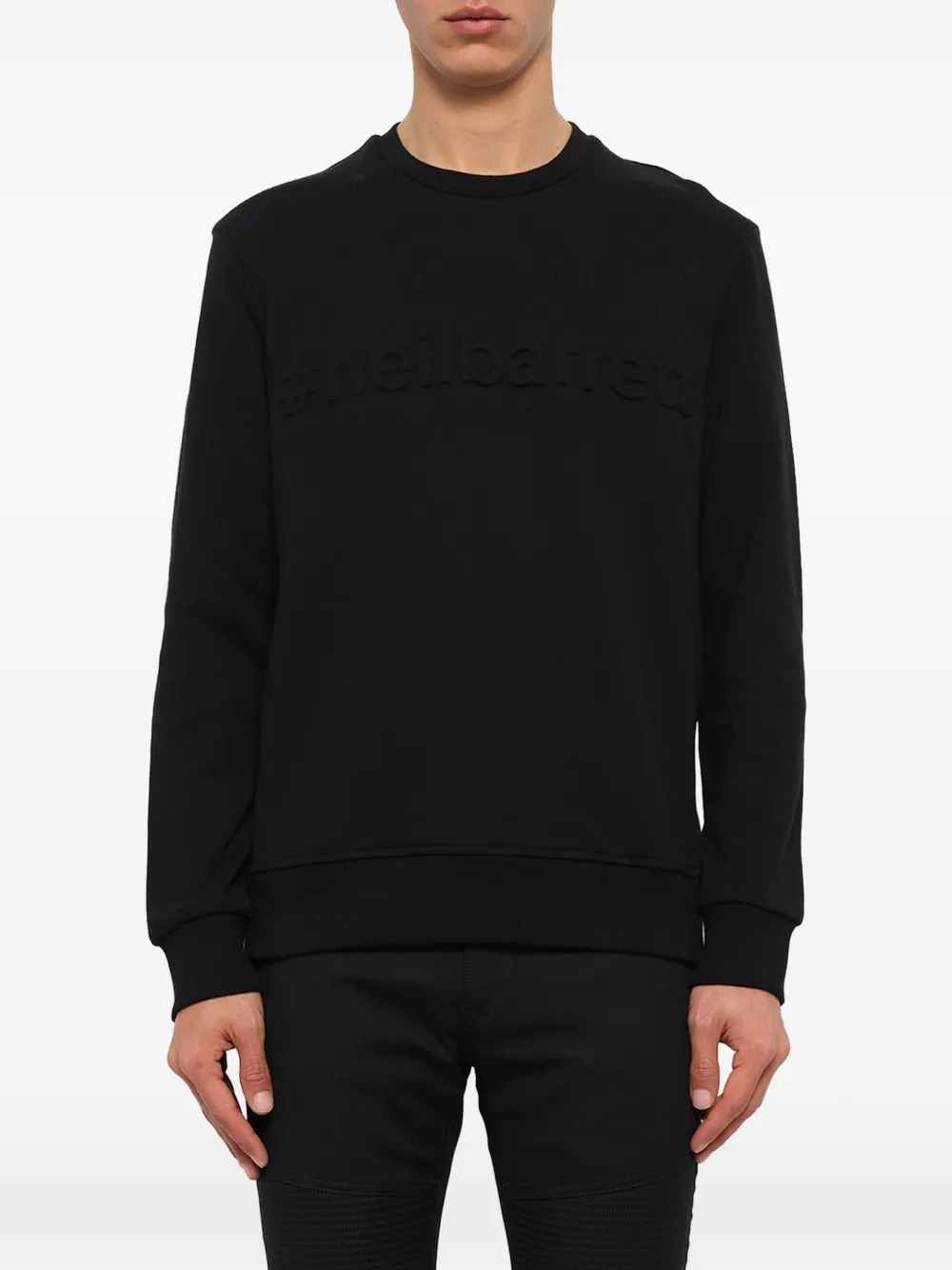 Neil Barrett logo-embossed sweatshirt