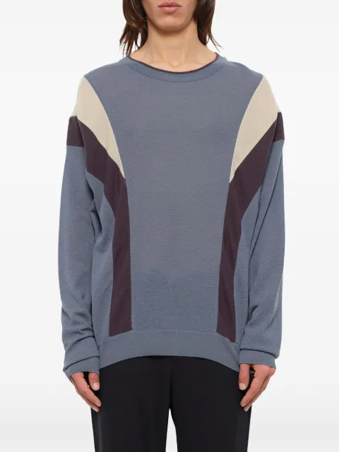 Wooyoungmi colour-block sweatshirt