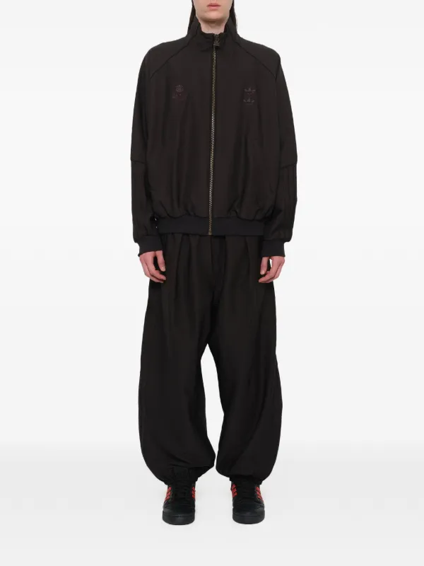 Willy Chavarria x Adidas Twill Track Jacket | Black | FARFETCH CZ