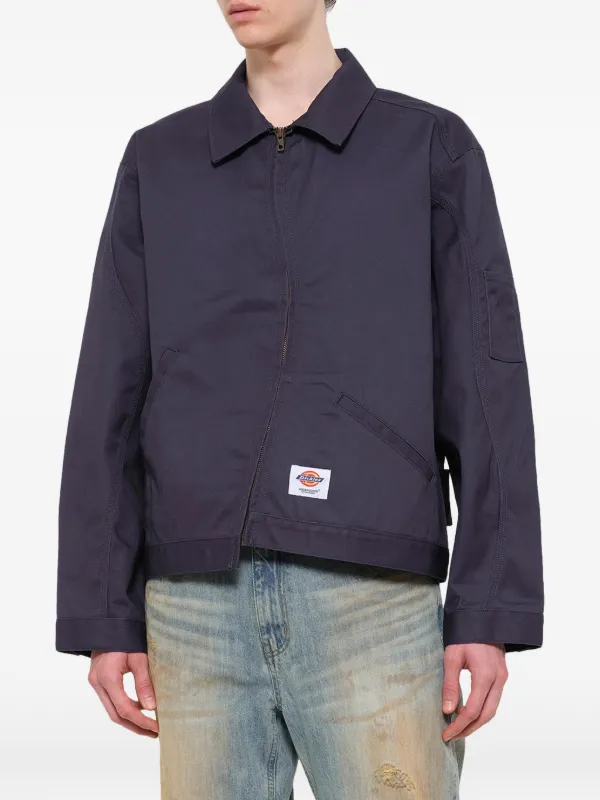Undercover x Dickies curved-zip Shirt Jacket | Blue | FARFETCH ZA