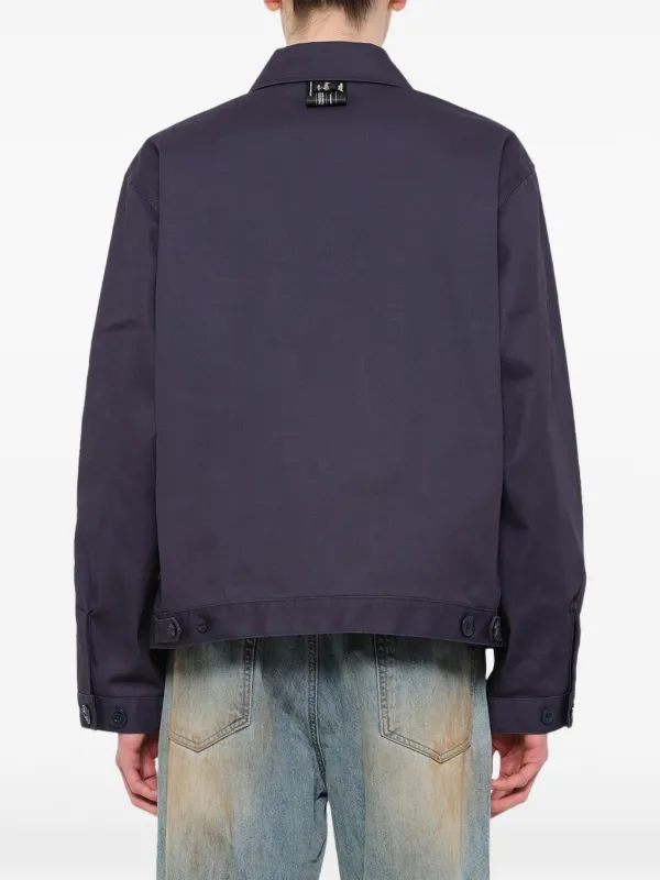Undercover x Dickies curved-zip Shirt Jacket | Blue | FARFETCH ZA