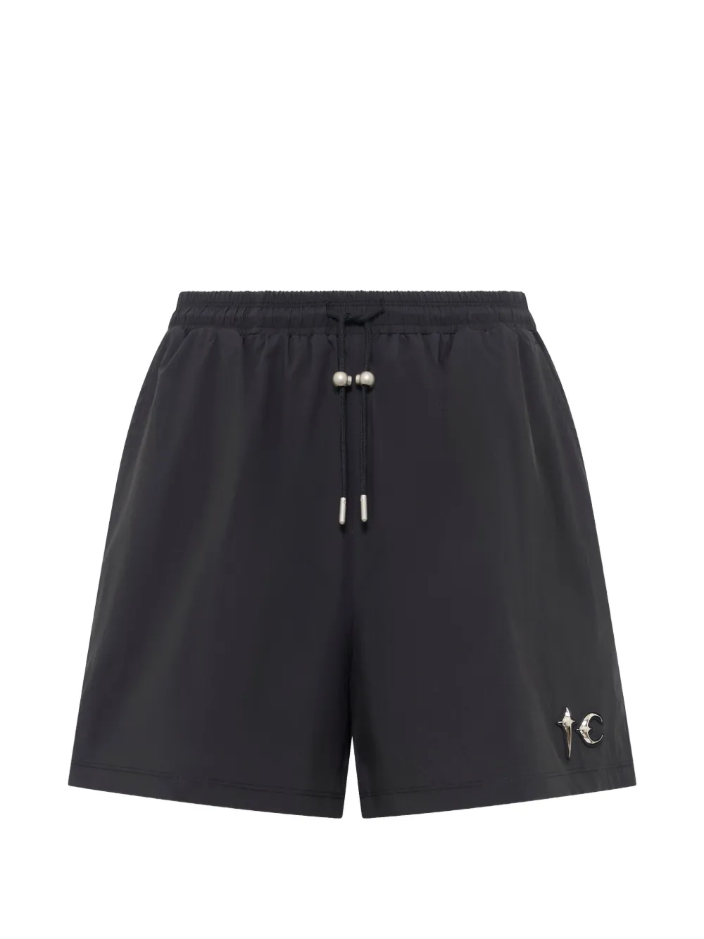 THUG CLUB TC Riding Skull hybrid shorts - Nero