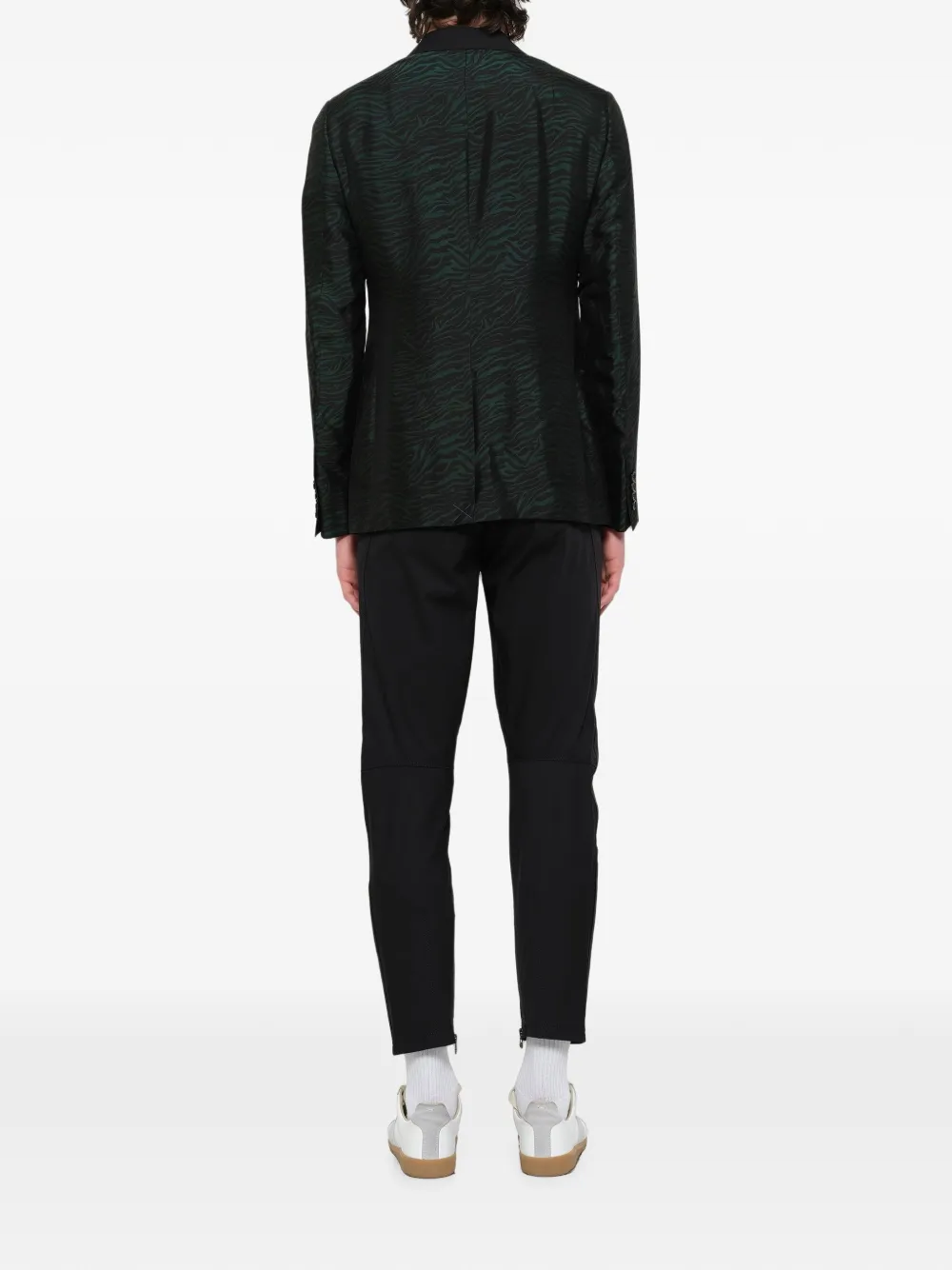 Lanvin D8 Slimfit 2Bt jacket Groen