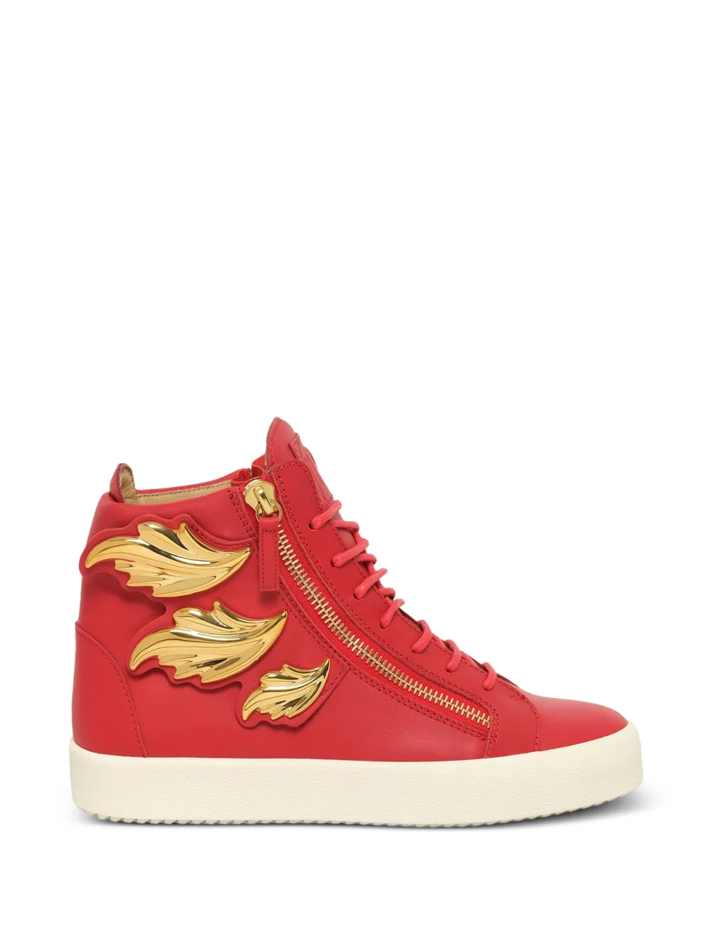 Giuseppe Zanotti Birel/Vague Fiamma leaf-embellished sneakers