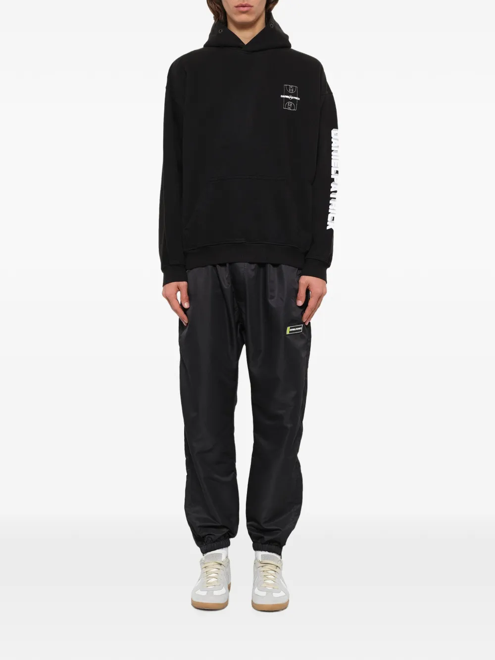 Daniel Patrick Court hoodie Zwart