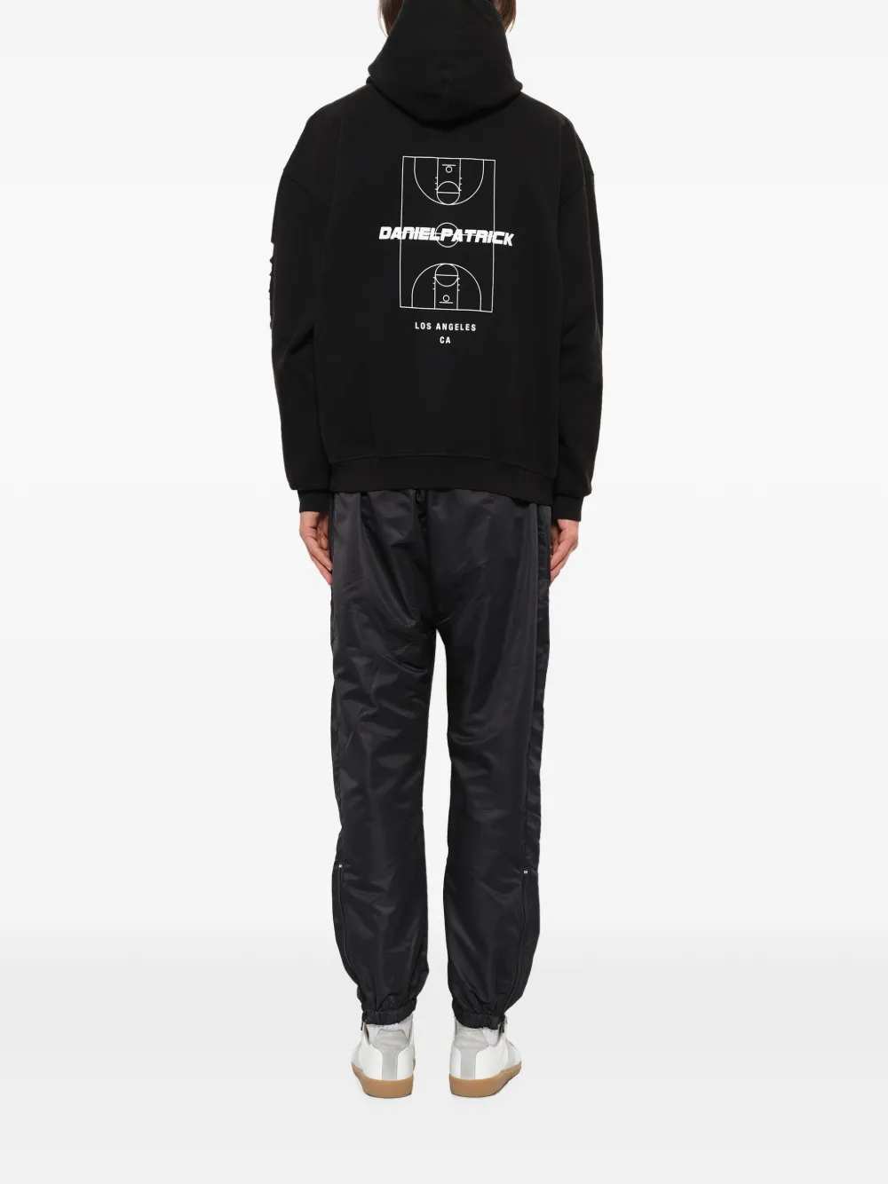 Daniel Patrick Court hoodie Zwart
