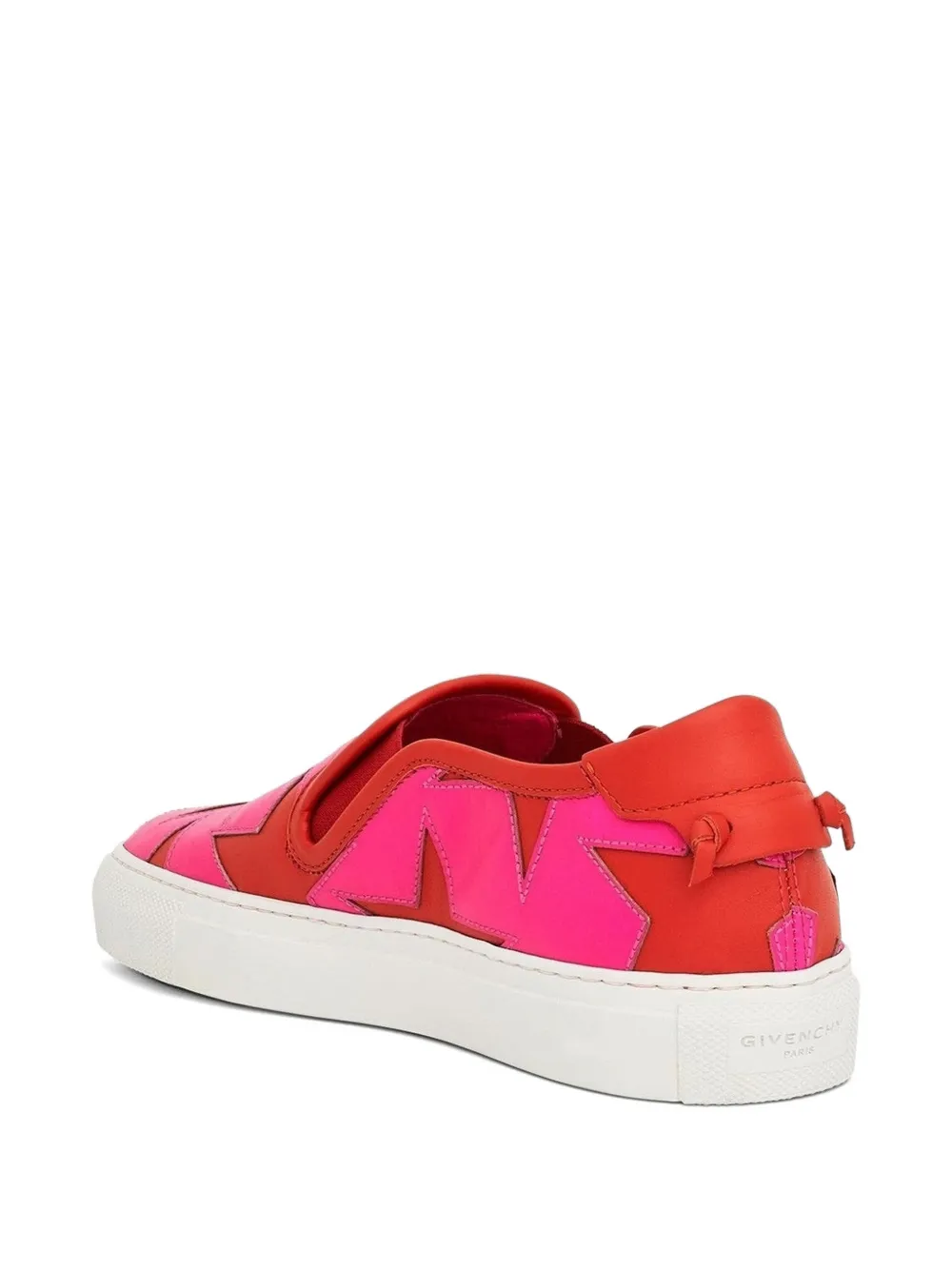 Givenchy Street Knots sneakers met sterapplicatie Oranje
