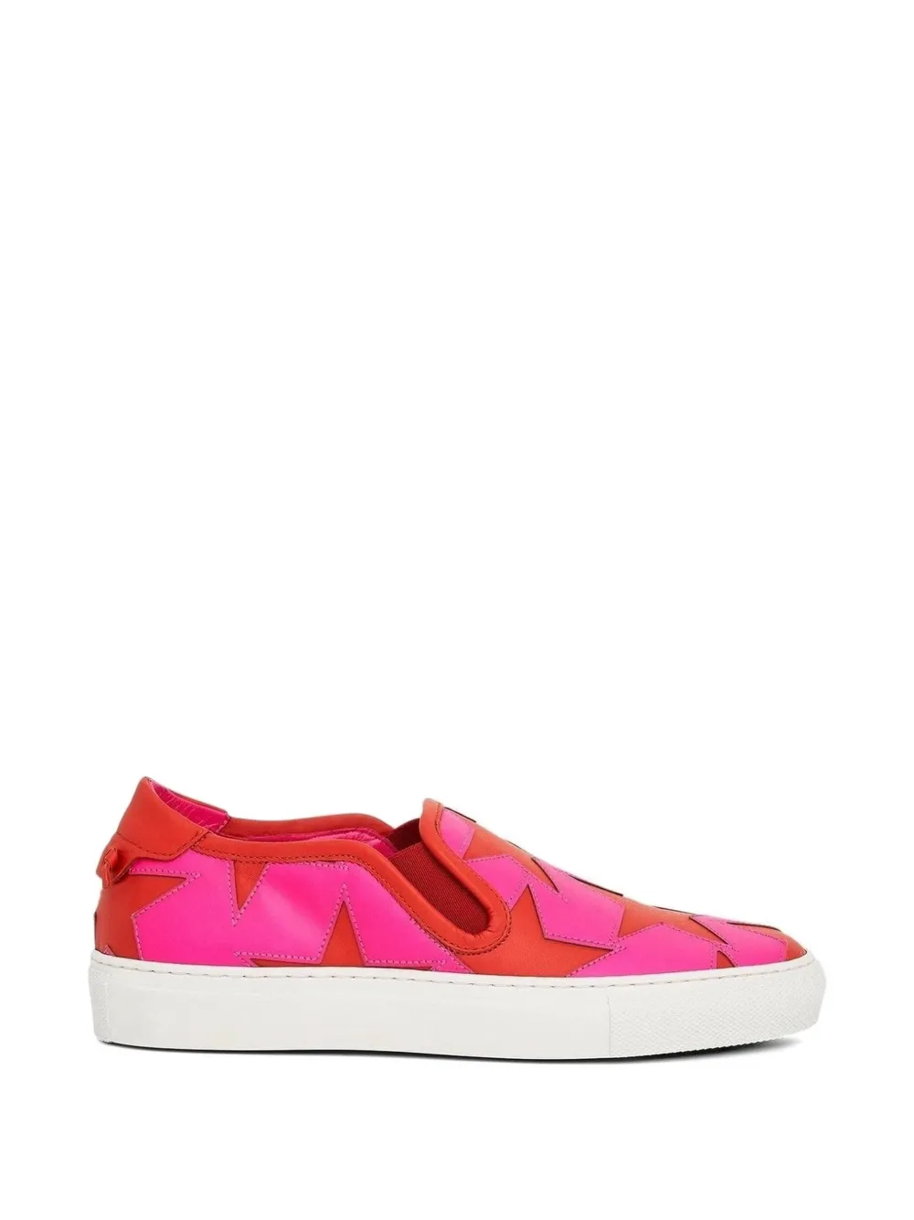 Givenchy Urban Street Knots star-appliqué sneakers - Orange
