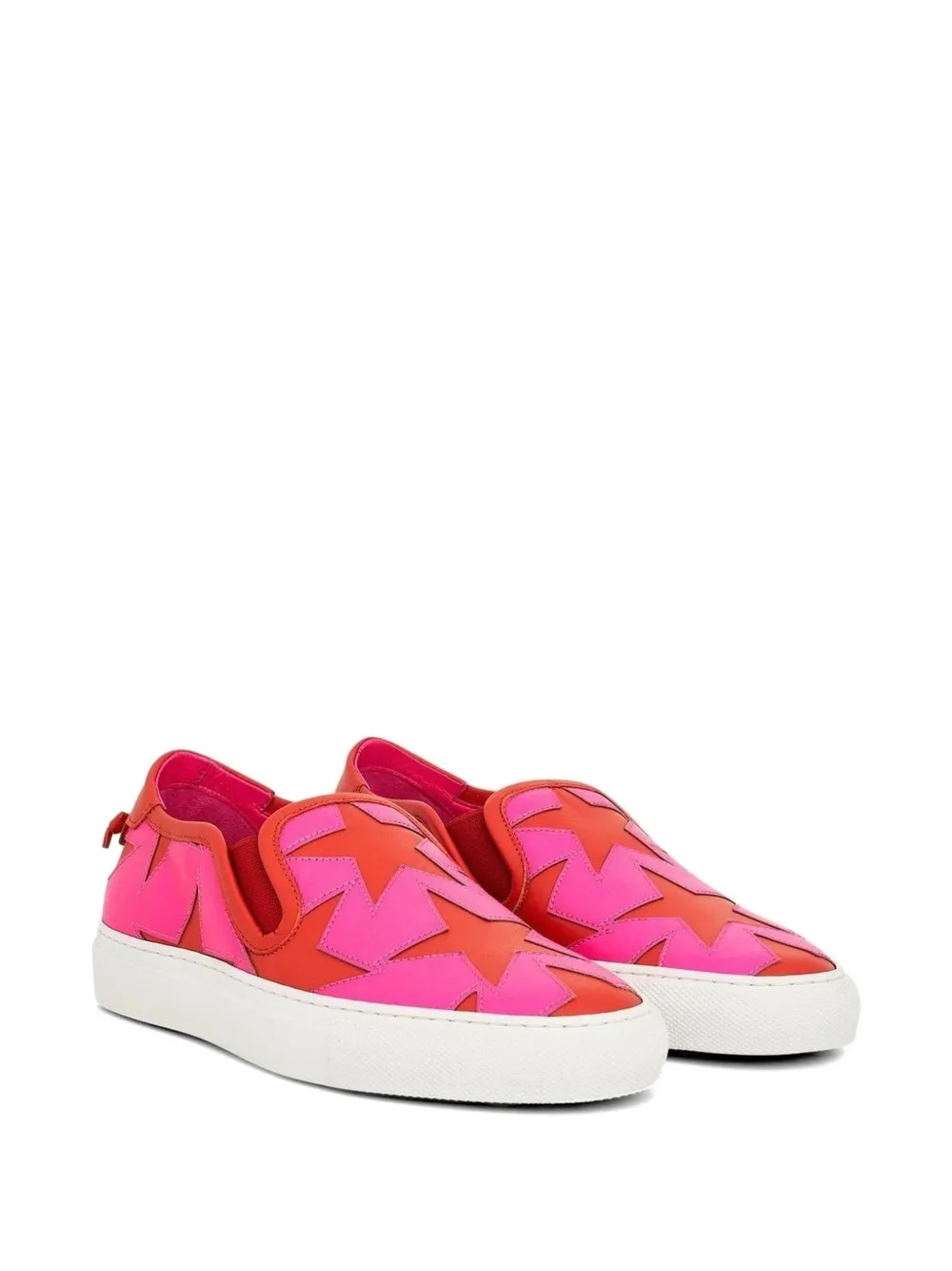 Givenchy Street Knots sneakers met sterapplicatie Oranje
