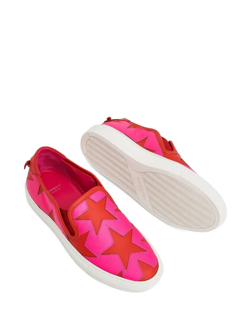 Givenchy Street Knots sneakers met sterapplicatie Oranje