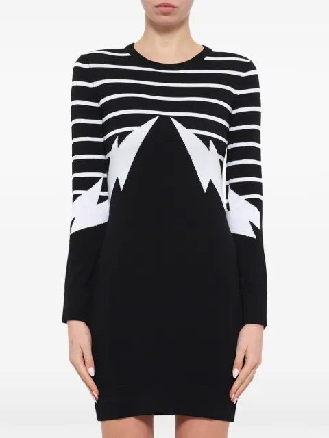Neil Barrett knitted mini dress