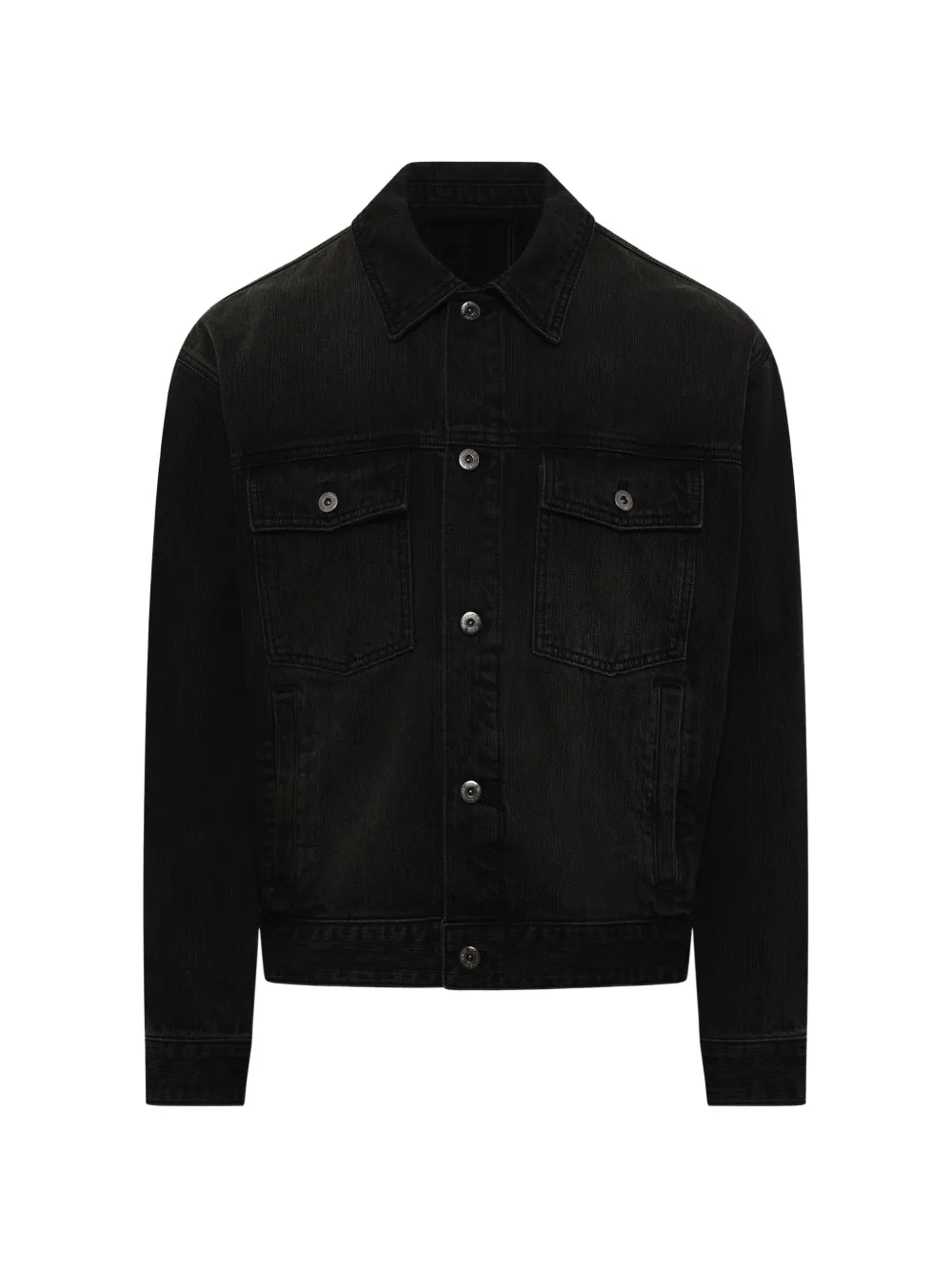 Wooyoungmi stone-washed denim jacket - Nero