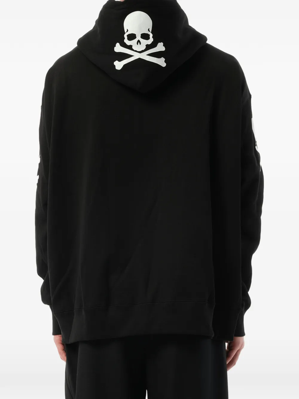 Mastermind Japan Hoodie met doodskopprint Zwart