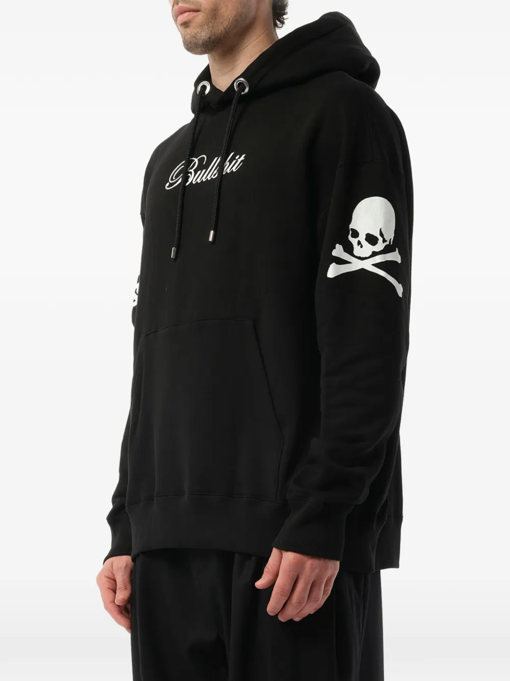 Mastermind Japan Hoodie met doodskopprint Zwart