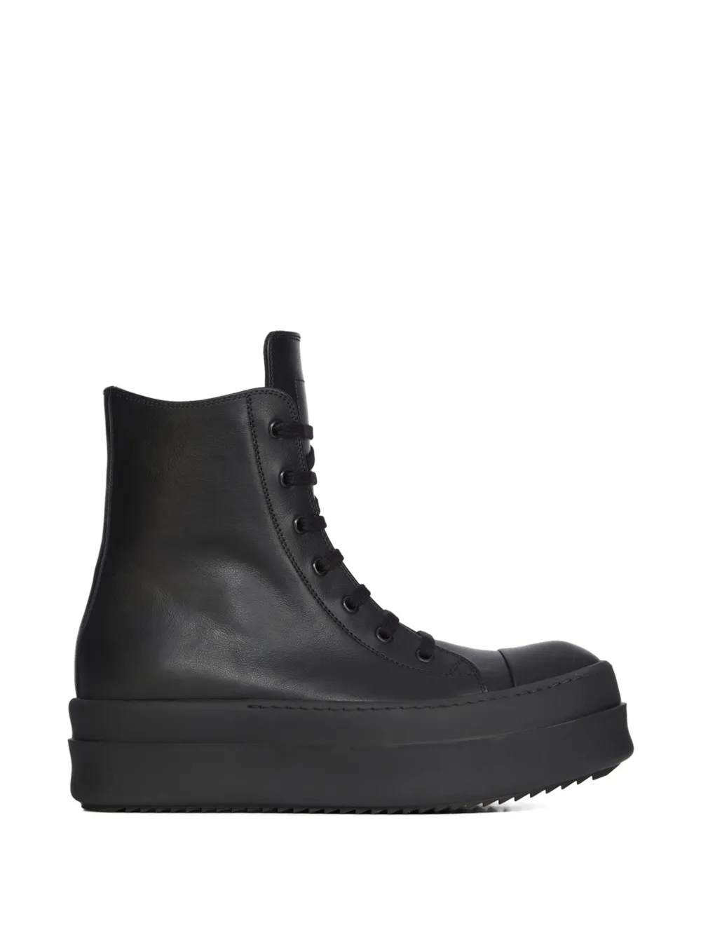 Rick Owens Megabumper leather sneakers - Nero