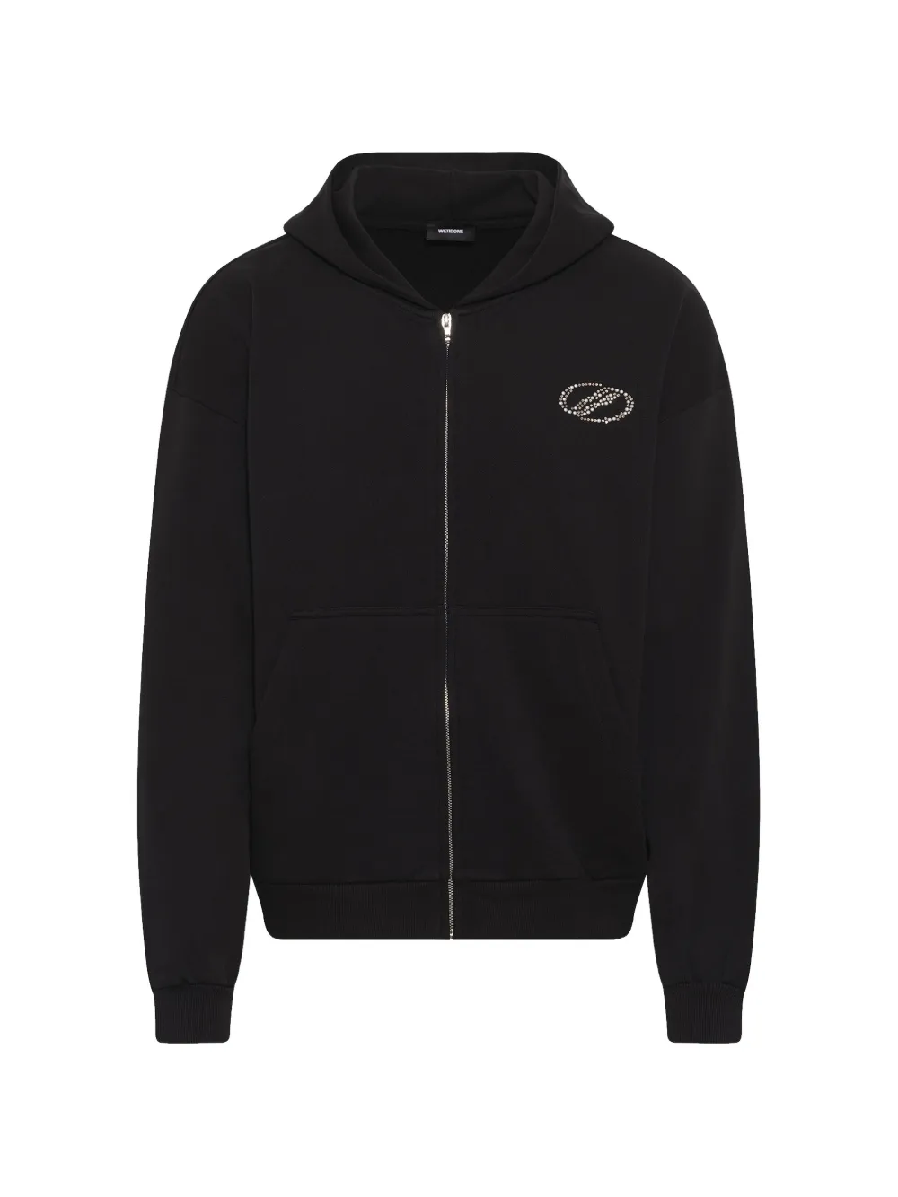 We11done Se11done zip-up hoodie - Nero