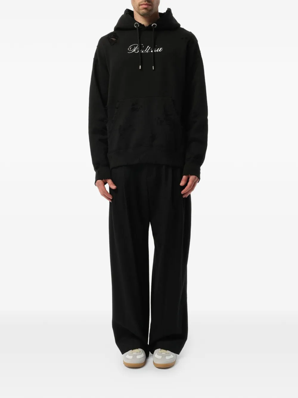 Mastermind Japan Hoodie met logoprint Zwart