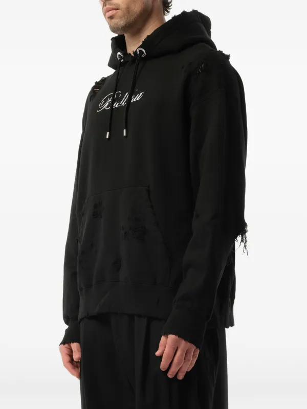 Mastermind Japan ダメージ パーカー | ブラック | FARFETCH JP