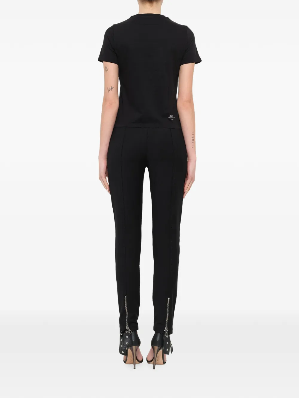 Neil Barrett T-shirt met adelaarprint Zwart