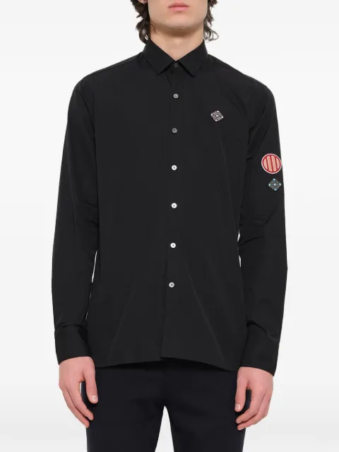 Lanvin patch-medal shirt