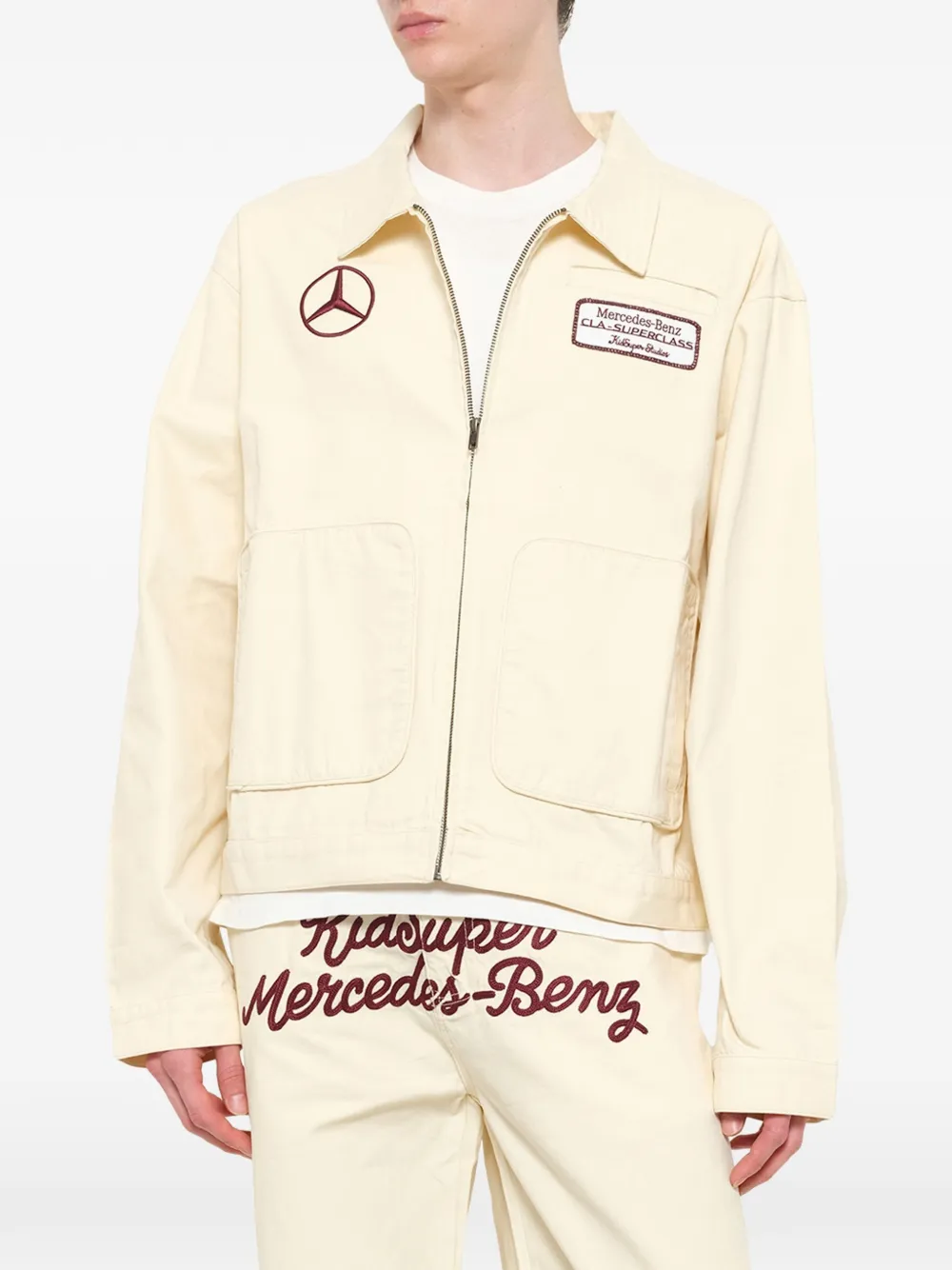 KidSuper x Mercedes Benz ライトジャケット | ニュートラル | FARFETCH JP