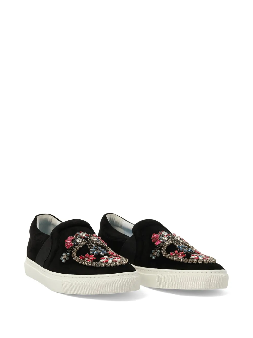 Lanvin Slip-on sneakers Zwart