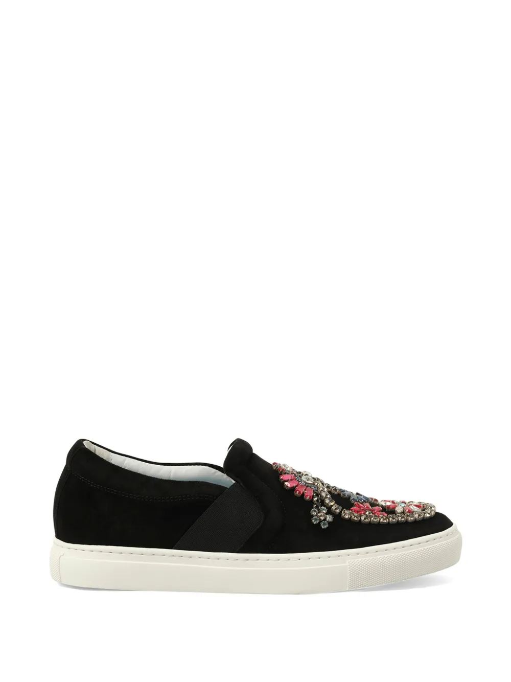 Lanvin embellished slip-on sneakers - Nero