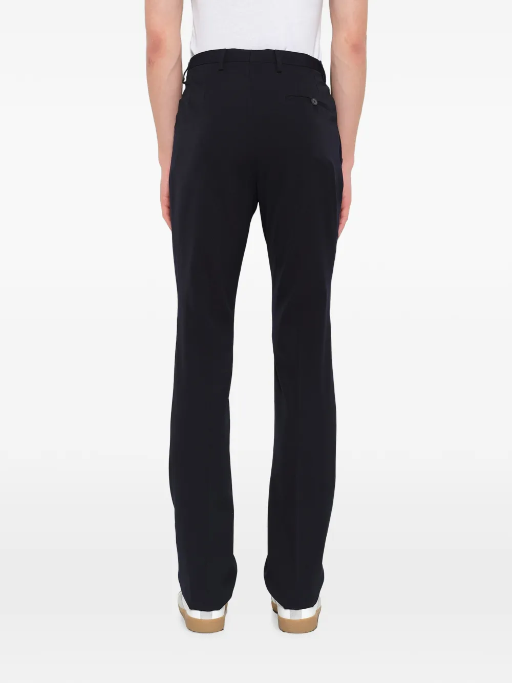 Lanvin Broek met zak met strik Blauw