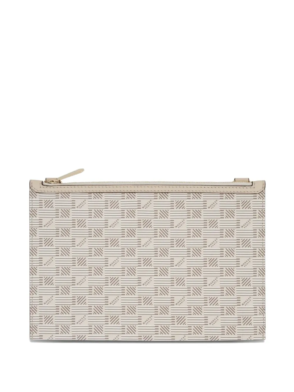 Moreau Saint Multiple monogram-pattern clutch bag - Toni neutri