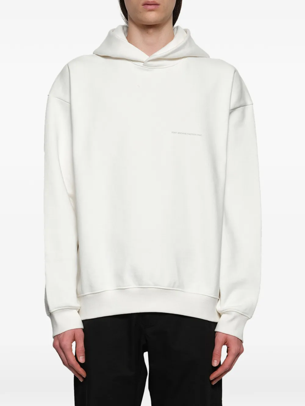 Post Archive Faction Work hoodie Beige