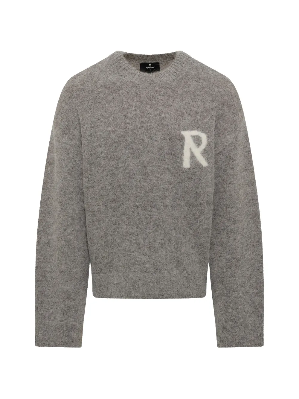 Represent logo-detail sweater - Grigio