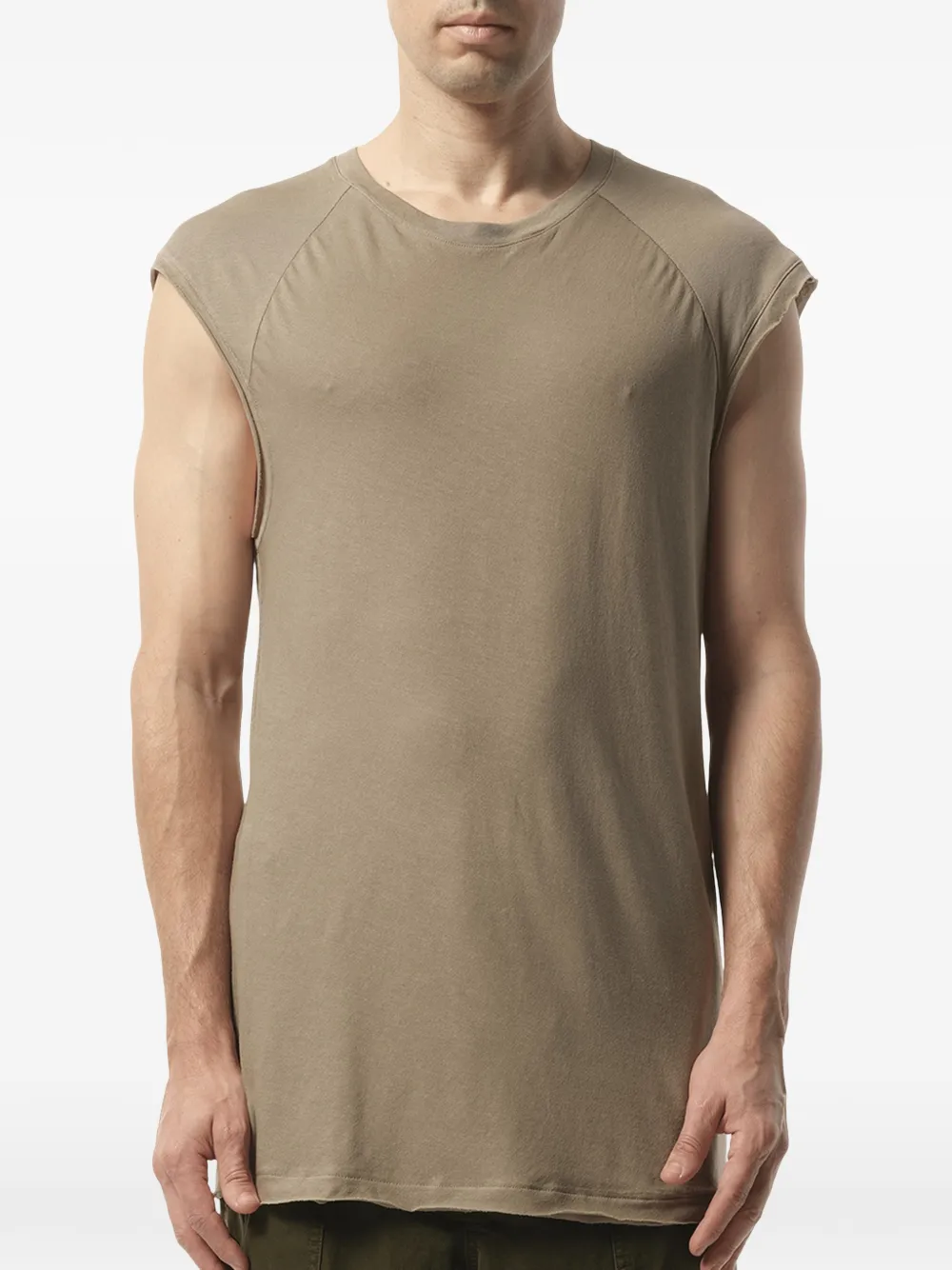 ENTIRE STUDIOS Tanktop met ronde hals Bruin
