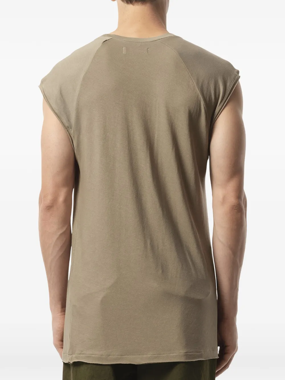 ENTIRE STUDIOS Tanktop met ronde hals Bruin