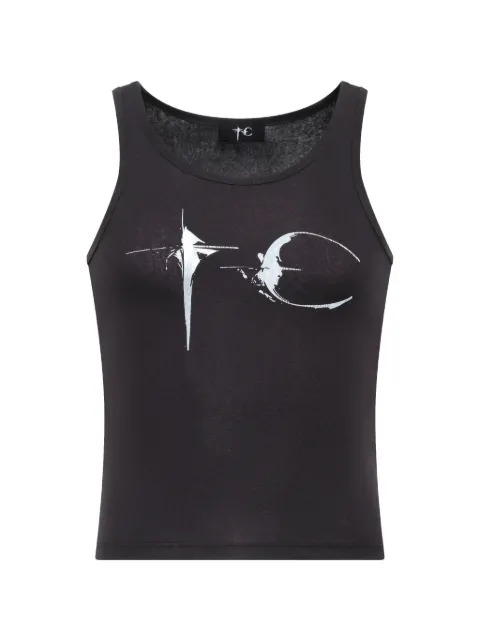 THUG CLUB logo-emblem tank top