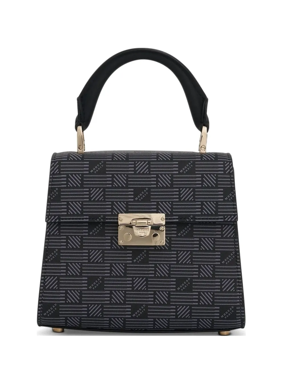 Moreau BB Mune monogram-pattern mini bag - Nero