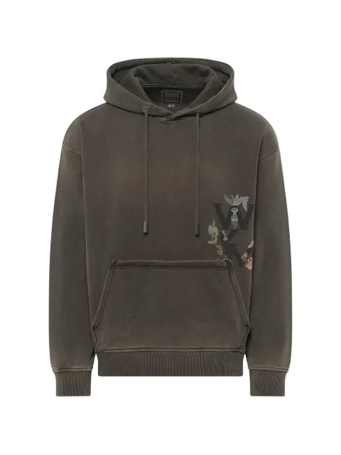 Wooyoungmi print-detail hoodie