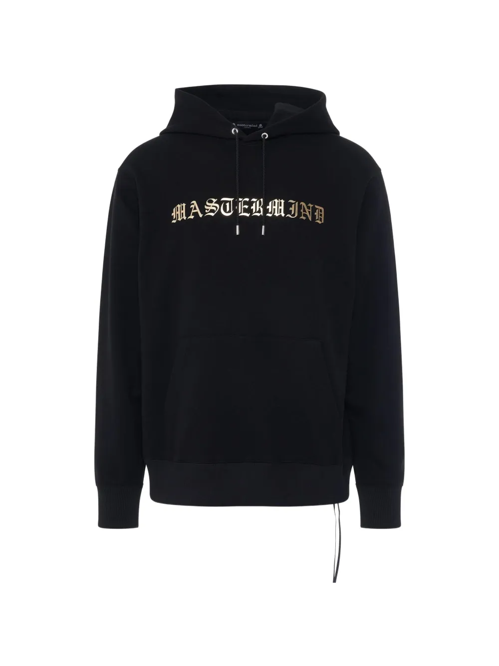 Mastermind Japan foil-logo skull-print hoodie - Black