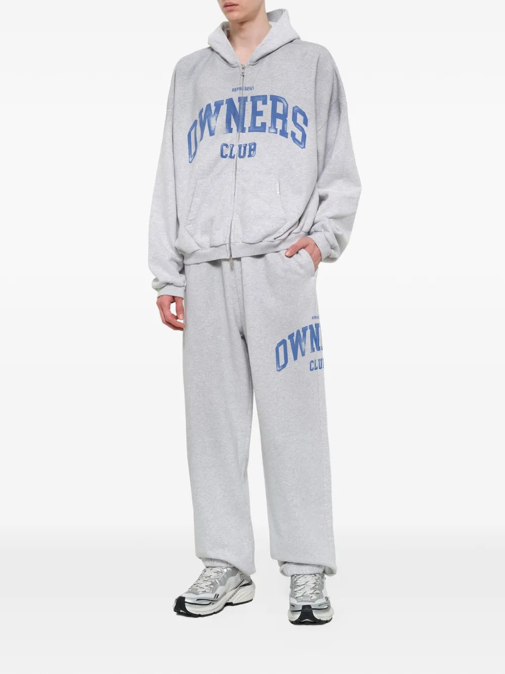 Represent Trainingsbroek met print Grijs