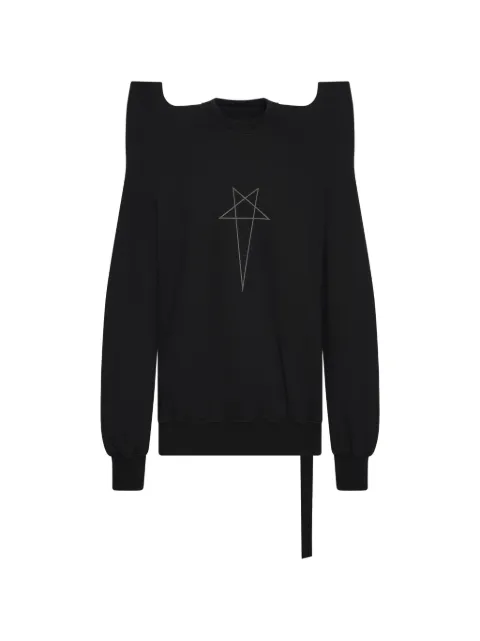 Rick Owens DRKSHDW Pentagram Tec sweater
