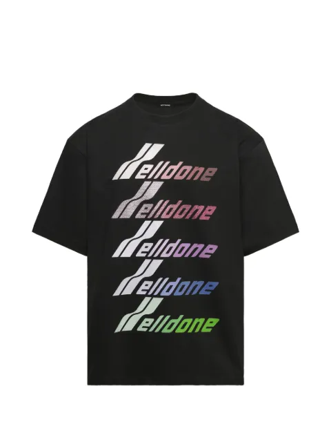 We11done playera con logos estampados