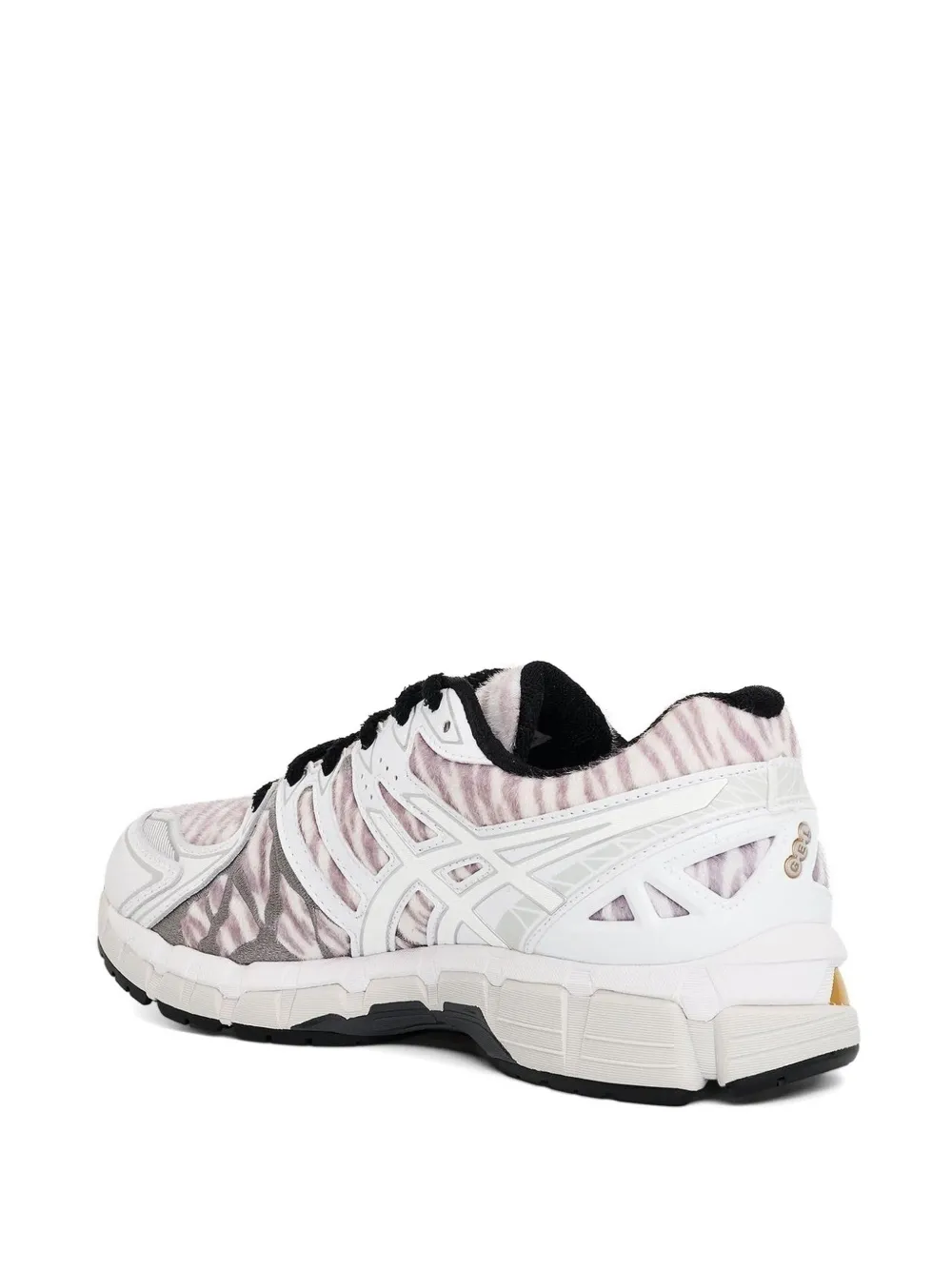 Kenzo x Asics Gel-Kayano 20 tiger-pattern sneakers Wit