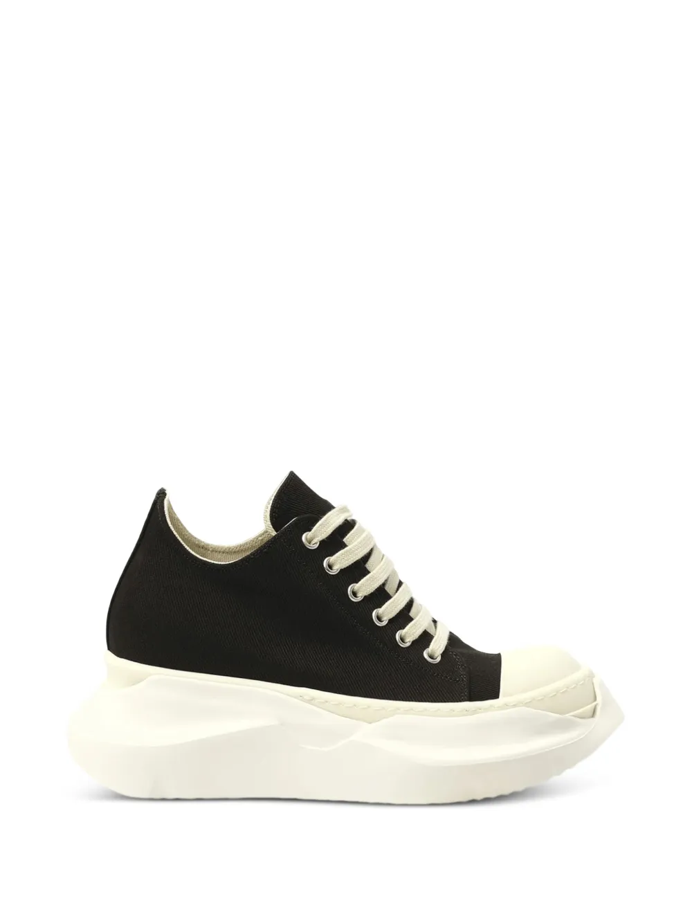 Rick Owens DRKSHDW Abstract denim sneakers - Schwarz