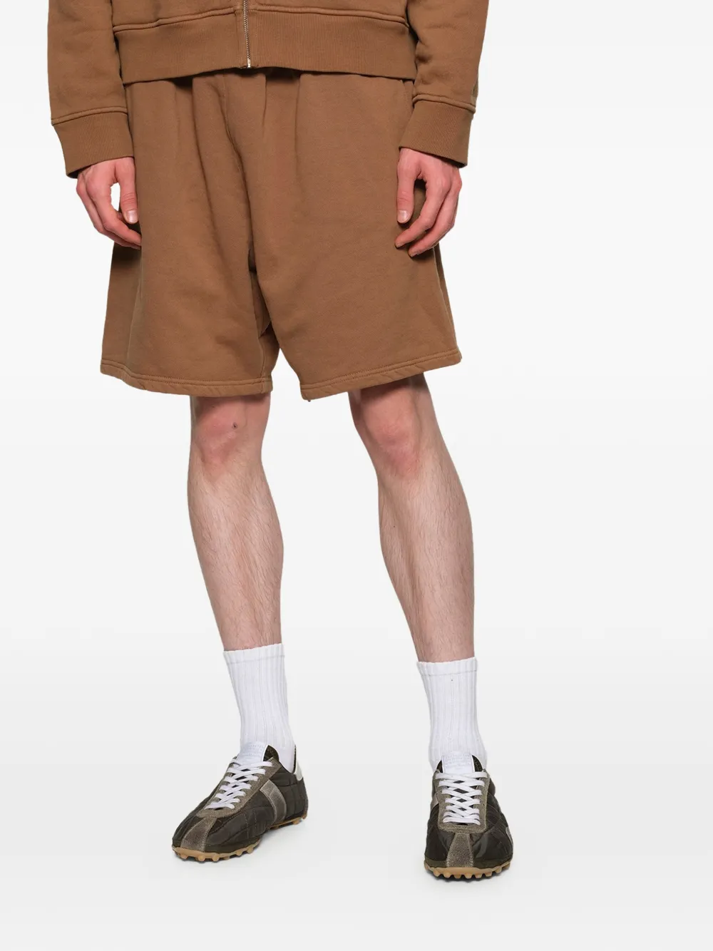 ENTIRE STUDIOS Shorts met trekkoord Bruin