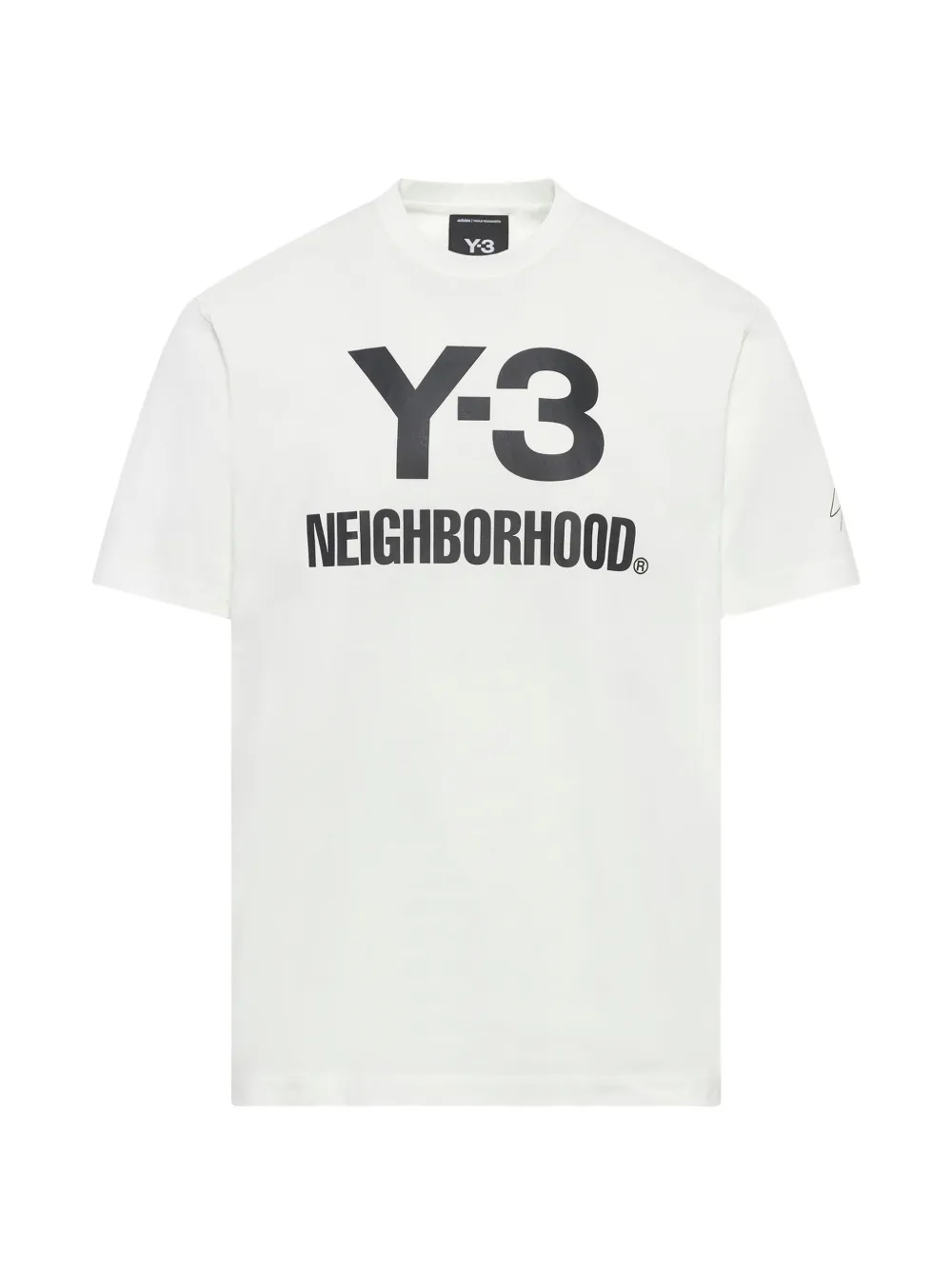 Y-3 x Neighborhood logo-print T-shirt - Weiß