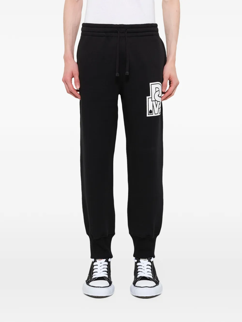 Dover Street Market Trainingsbroek met geborduurd logo Zwart