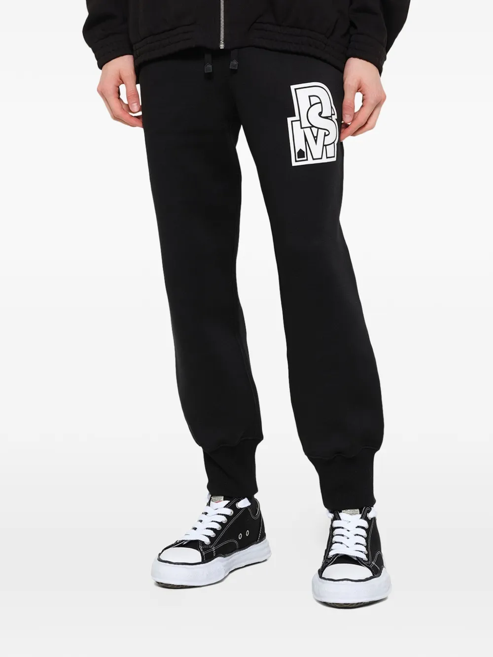 Dover Street Market Trainingsbroek met geborduurd logo Zwart