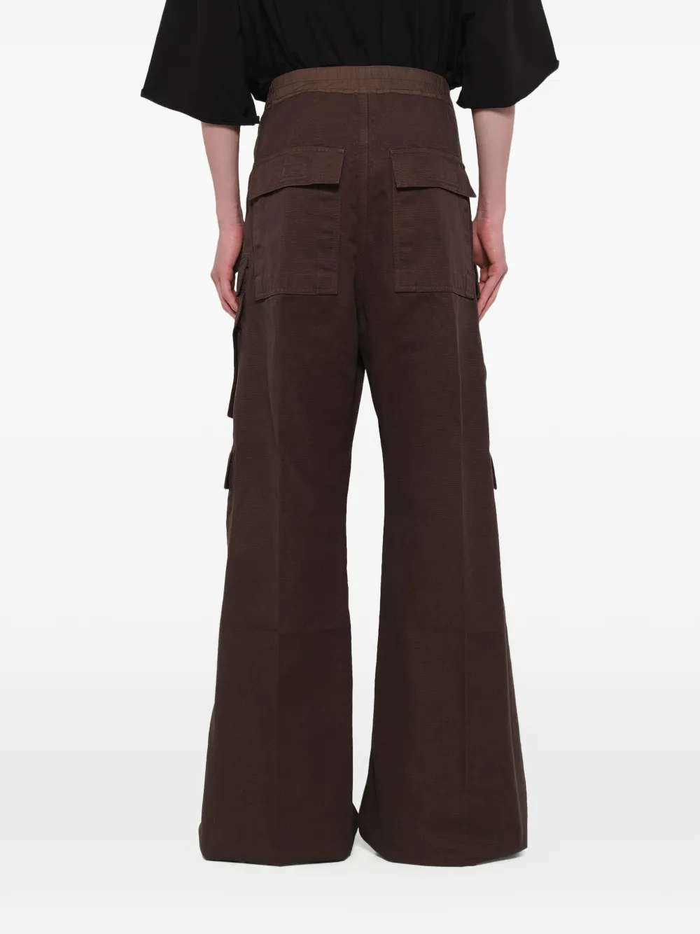 Rick Owens DRKSHDW Double Cargo Jumbo Belas wide-leg Pants | Brown