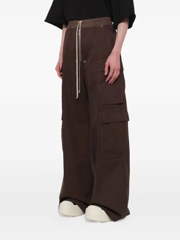 Rick Owens DRKSHDW Double Cargo Jumbo Belas ワイドパンツ