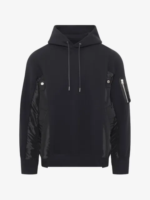 sacai Sponge Sweat twill hoodie